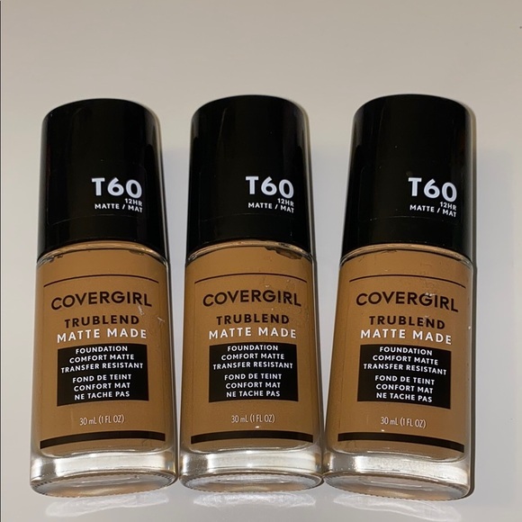 COVERGIRL TruBlend Matte Made Liquid Foundation, T60 Warm Sun Set - Picture 1 of 1